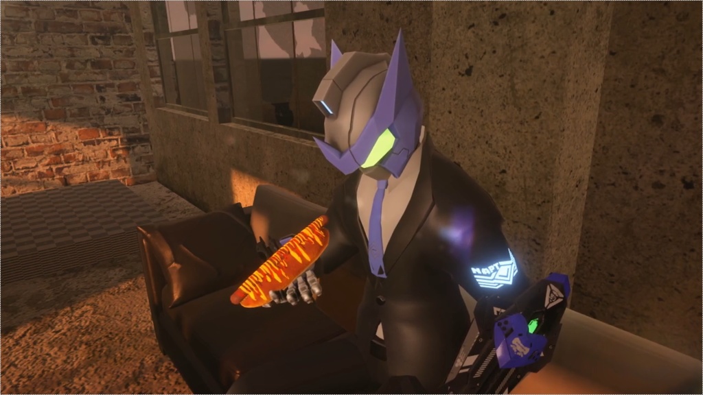 ホットドッグ【Unity・VRChat想定】