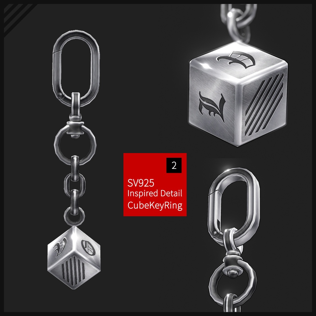 STARXEL | スタークセル 925 Star Key Ring | スターキーホルダーアクセサリー