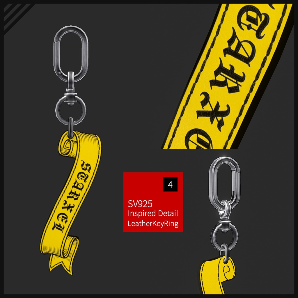STARXEL | スタークセル 925 Star Key Ring | スターキーホルダーアクセサリー