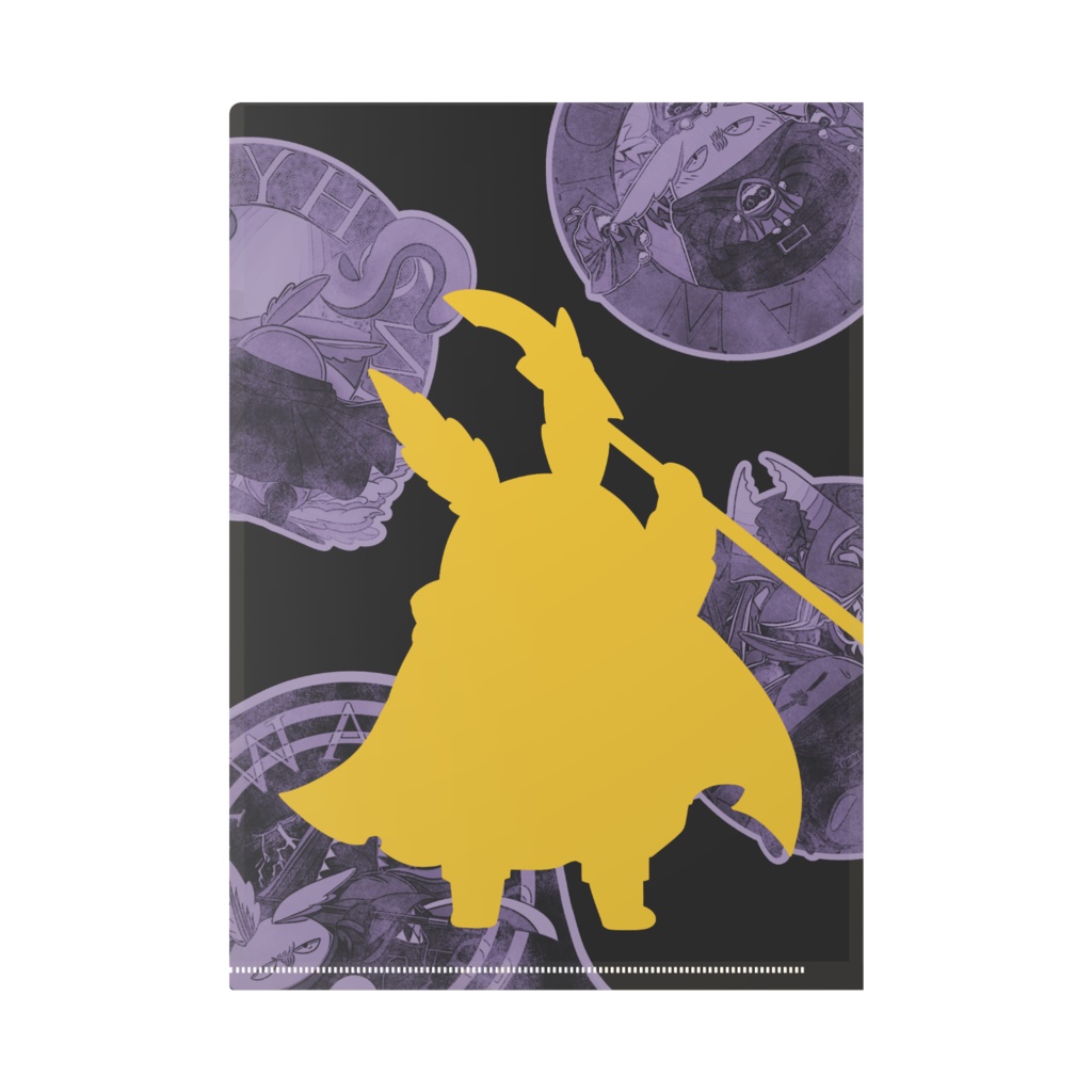 【PFAOS】ハイブリッドかわいいのクリアファイル