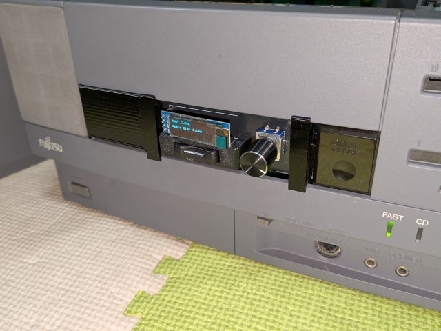 FM TOWNS用CDドライブエミュレータ 「TOWNS ODE MEDAMA」(グレー系) v2