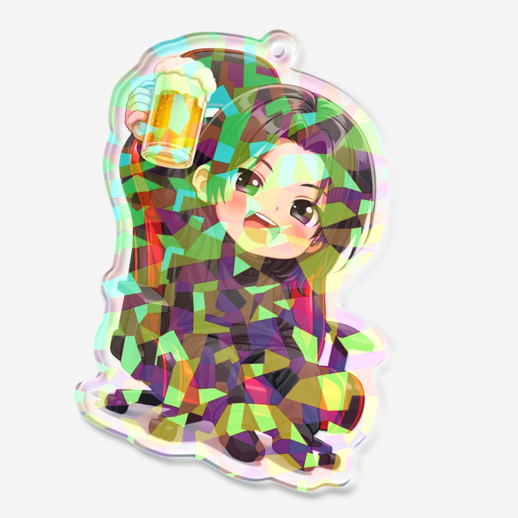 ゆちすけ(ちび) クリスタル アクリルキーホルダー