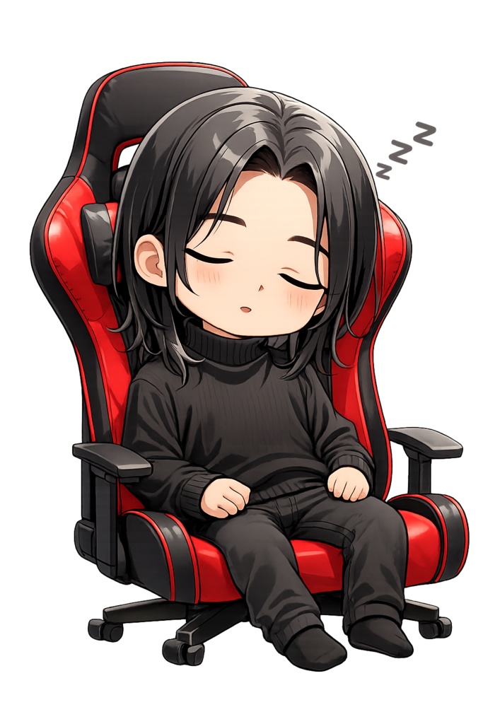 すやすけ(ちび) 星ラメ アクリルキーホルダー