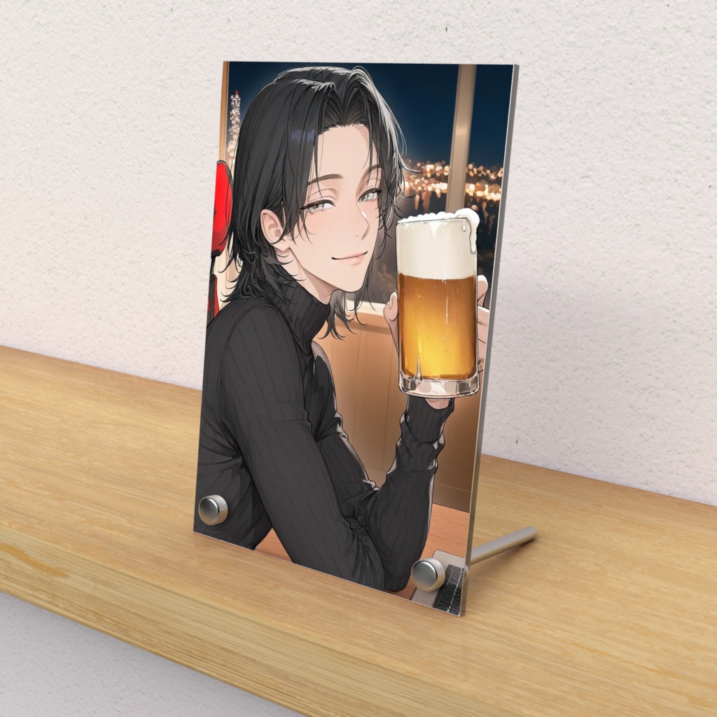 「今日もおつかれさま」 アクリルフォトパネル(クリアタイプ)