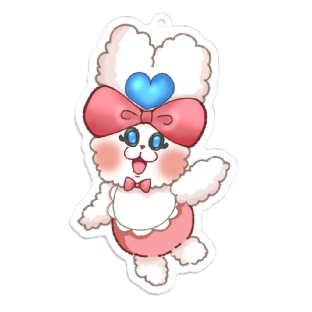 【非公式】うさぶーアクリルキーホルダー