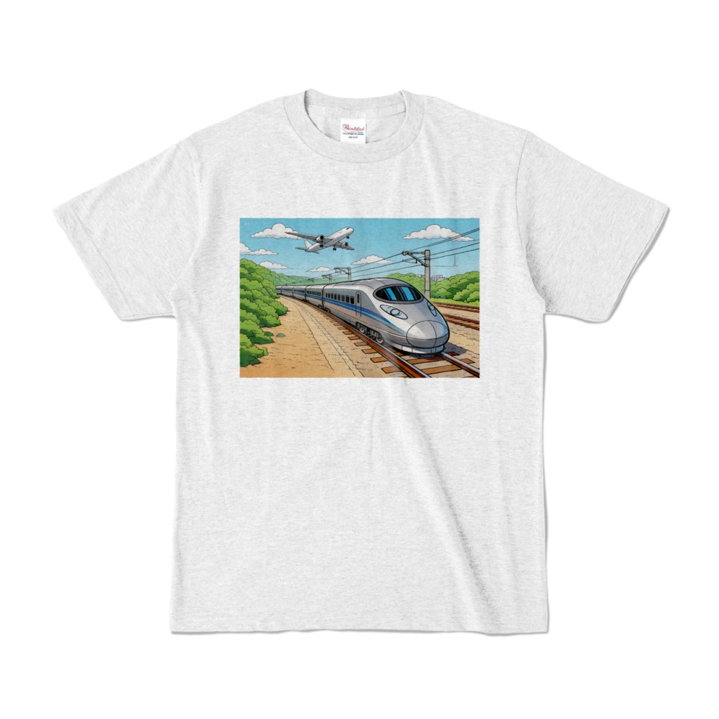 陸空の覇者:新幹線×ジェット機 クロス・スピード(COLOR T-Shirt)