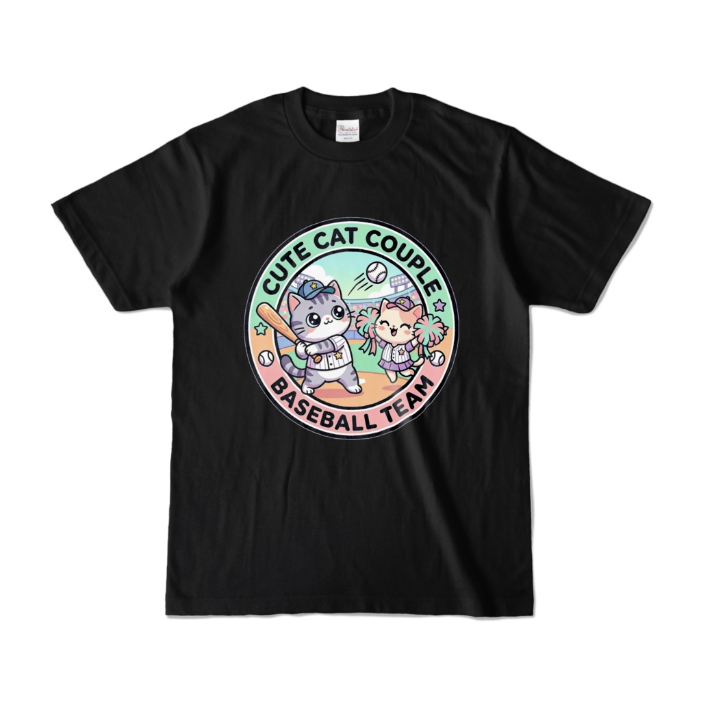 ベースボール・エンブレム・color T−shirt