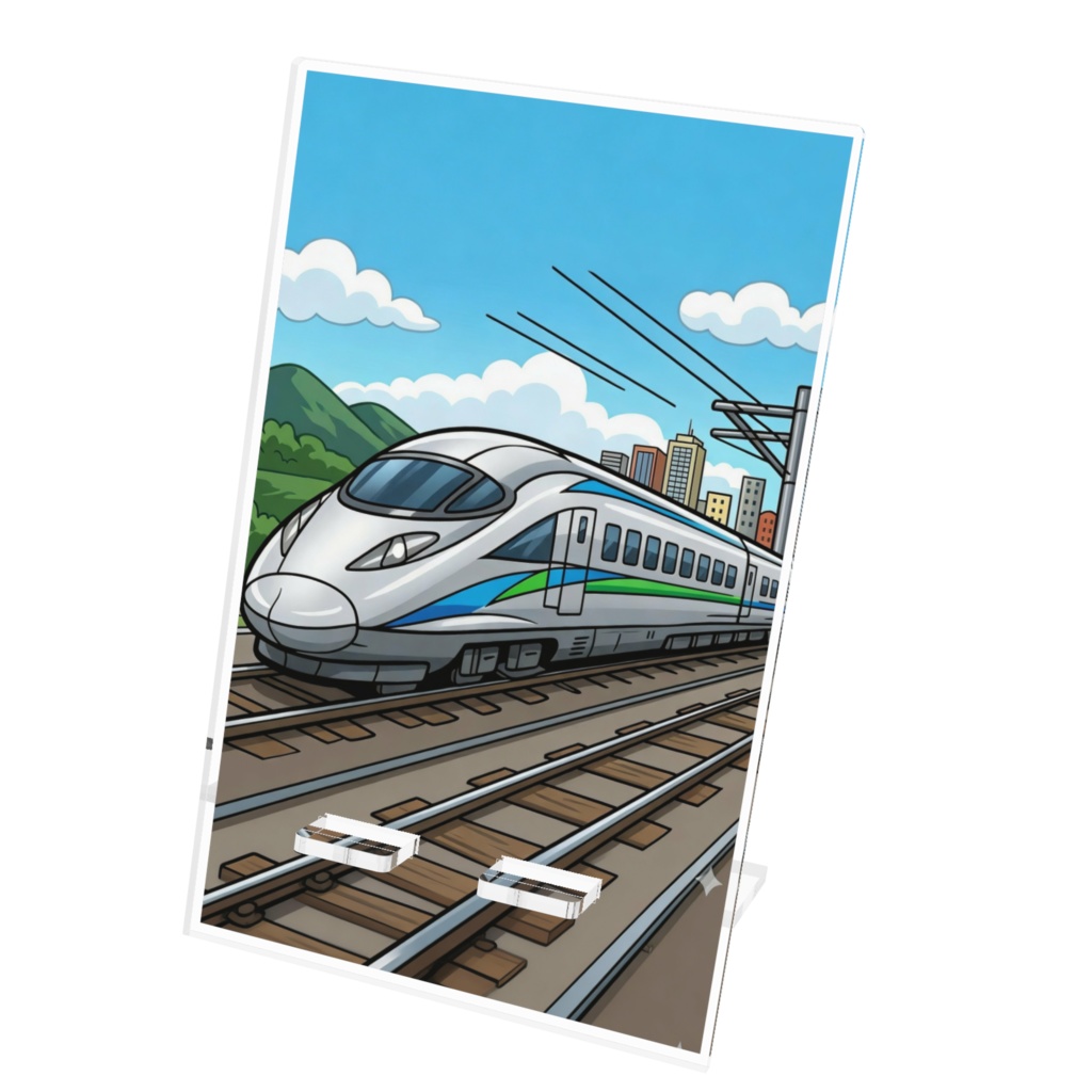 ノスタルジック・レール:新幹線Acrylic Phone Stand