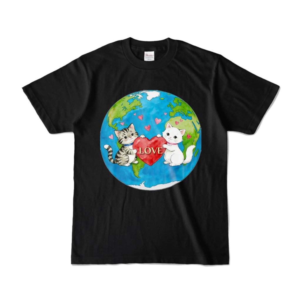 世界中に届く、まあるい愛(T-shirt)