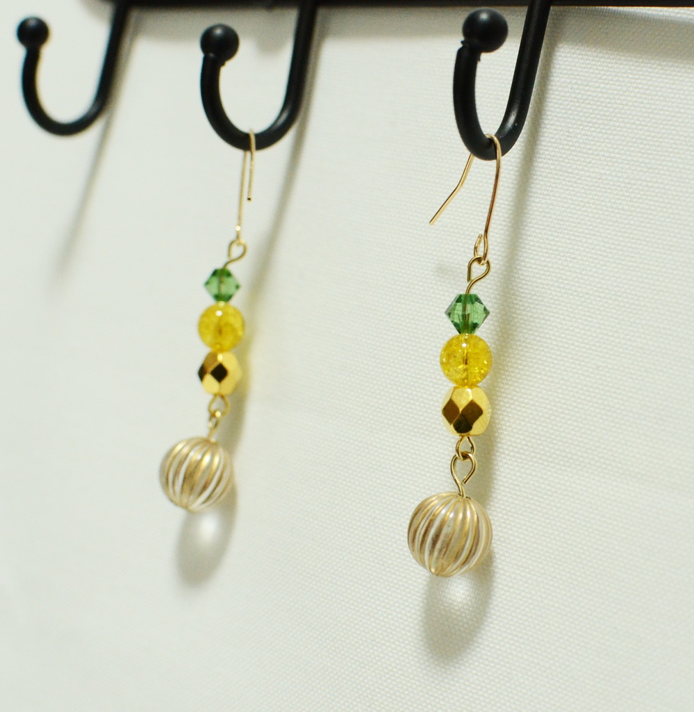 初期刀瞳色ピアス＆イヤリング(蜂須賀虎徹モデル)