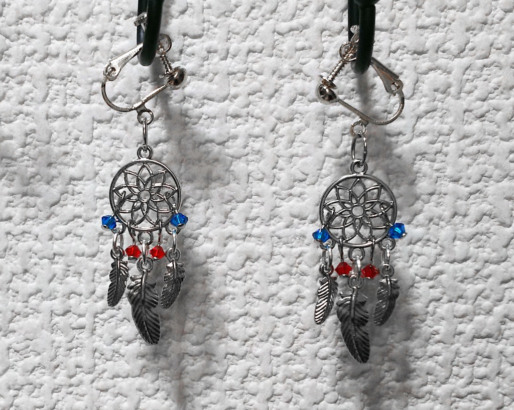 ドリームキャッチャーピアス/イヤリング