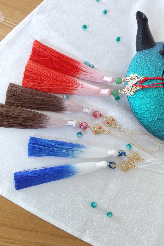 十二国記イメージタッセル3種