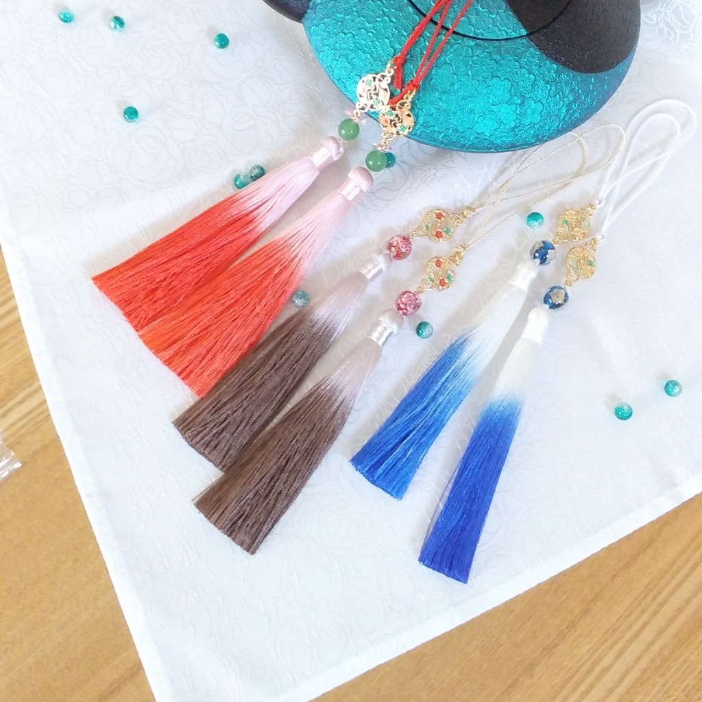 十二国記イメージタッセル3種