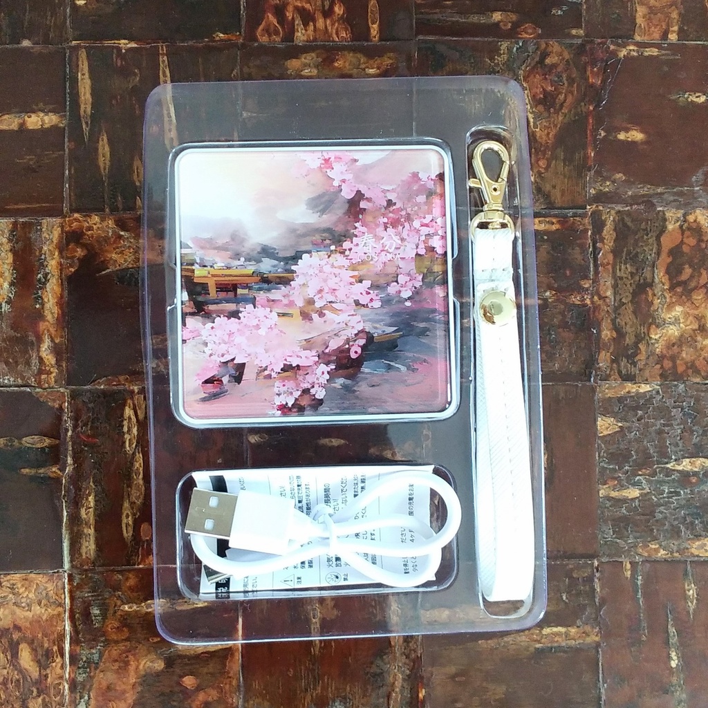 モバイルバッテリー 春分