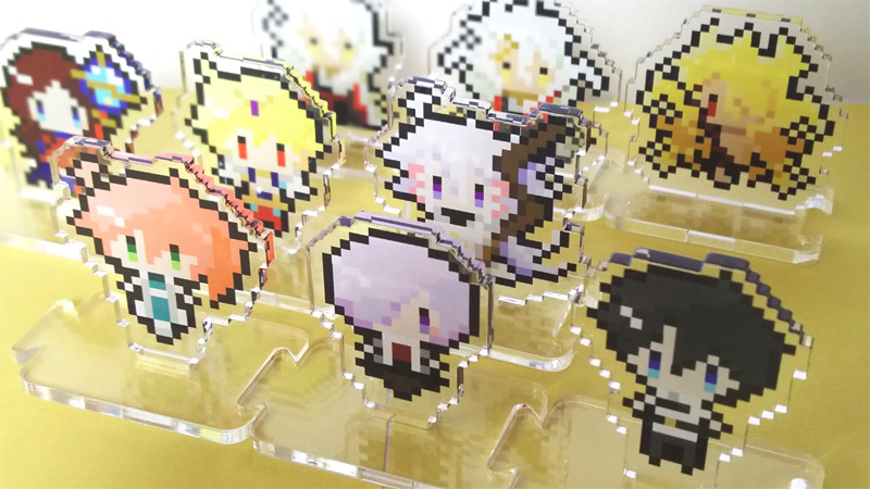 ピクセルアクリルスタンド(全9種)