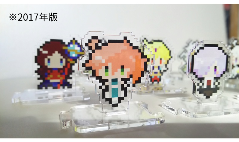 12種▼ピクセルアクリルスタンド【FGO同人】