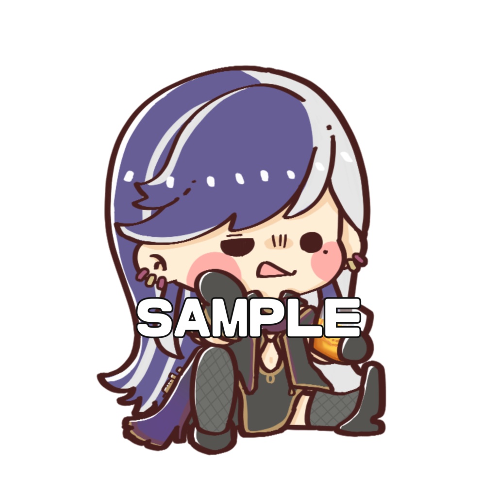 【初グッズ！アクリルキーホルダー（チェキ付）】ごくごくQueen / #ジゼルクイン