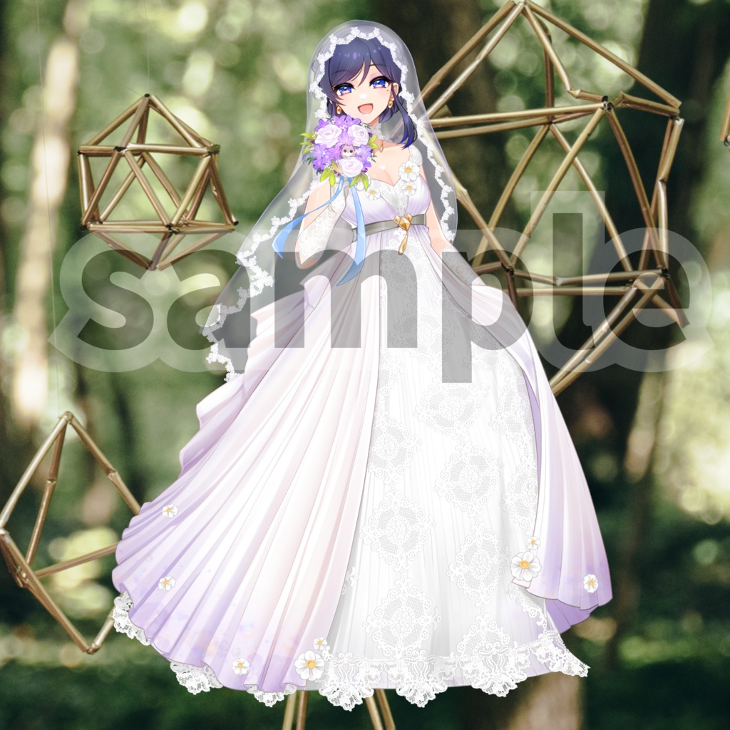 【 #ジゼルクイン ジューンブライドグッズ】アクリルスタンド