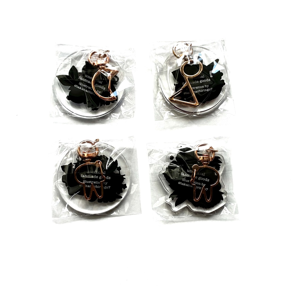 【アクリルキーホルダー】うさぎデジモン 4種