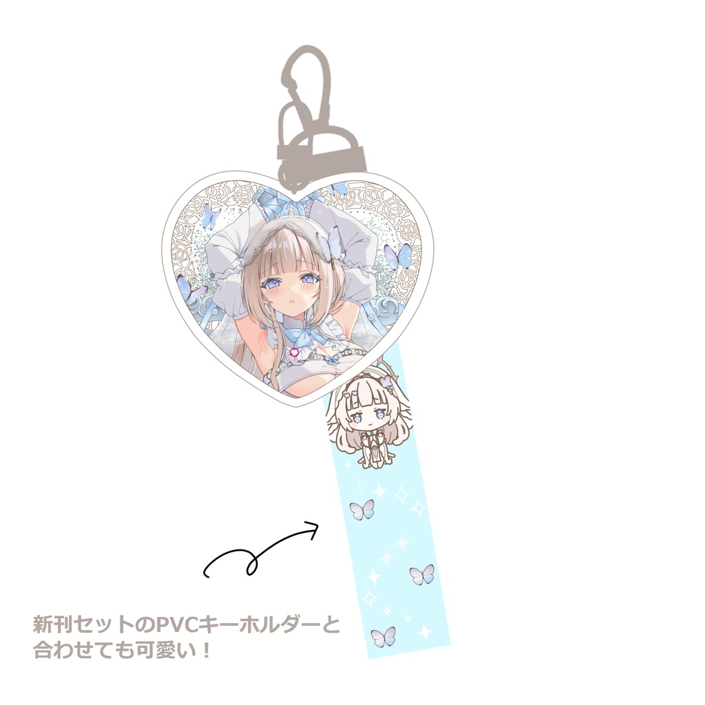 【受付12/30まで】C107新作グッズ グリッターオイルアクキー