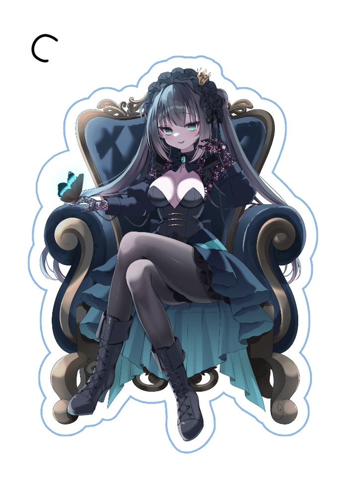 【受付12/30まで】C107新作グッズ ダイカットステッカー