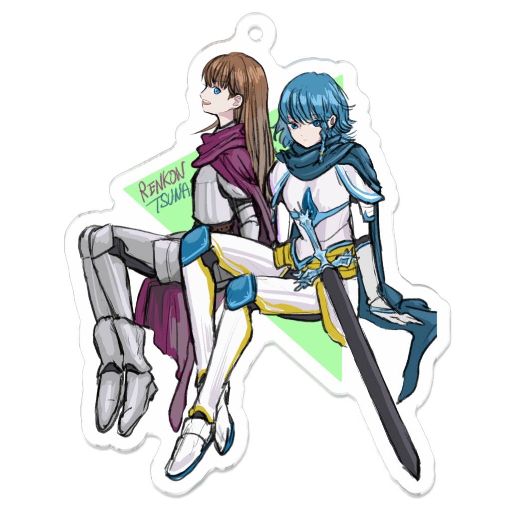 【SING FANTASY】ツナとレンコン アクリルキーホルダー