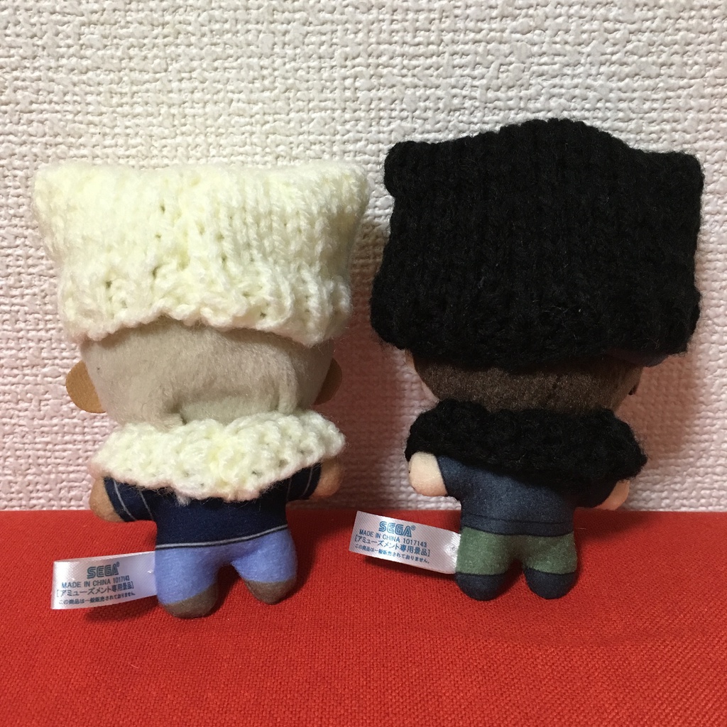 ネコミミ風ニットキャップ&スヌードセット