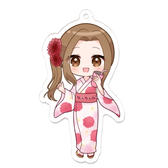 地域リーグまなぴ☆アクリルキーホルダー