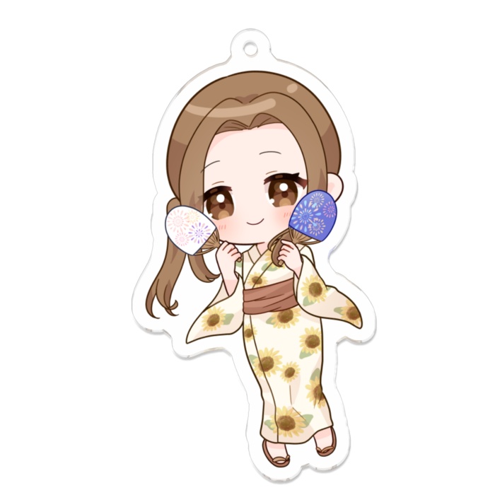 地域リーグまなぴ☆アクリルキーホルダー