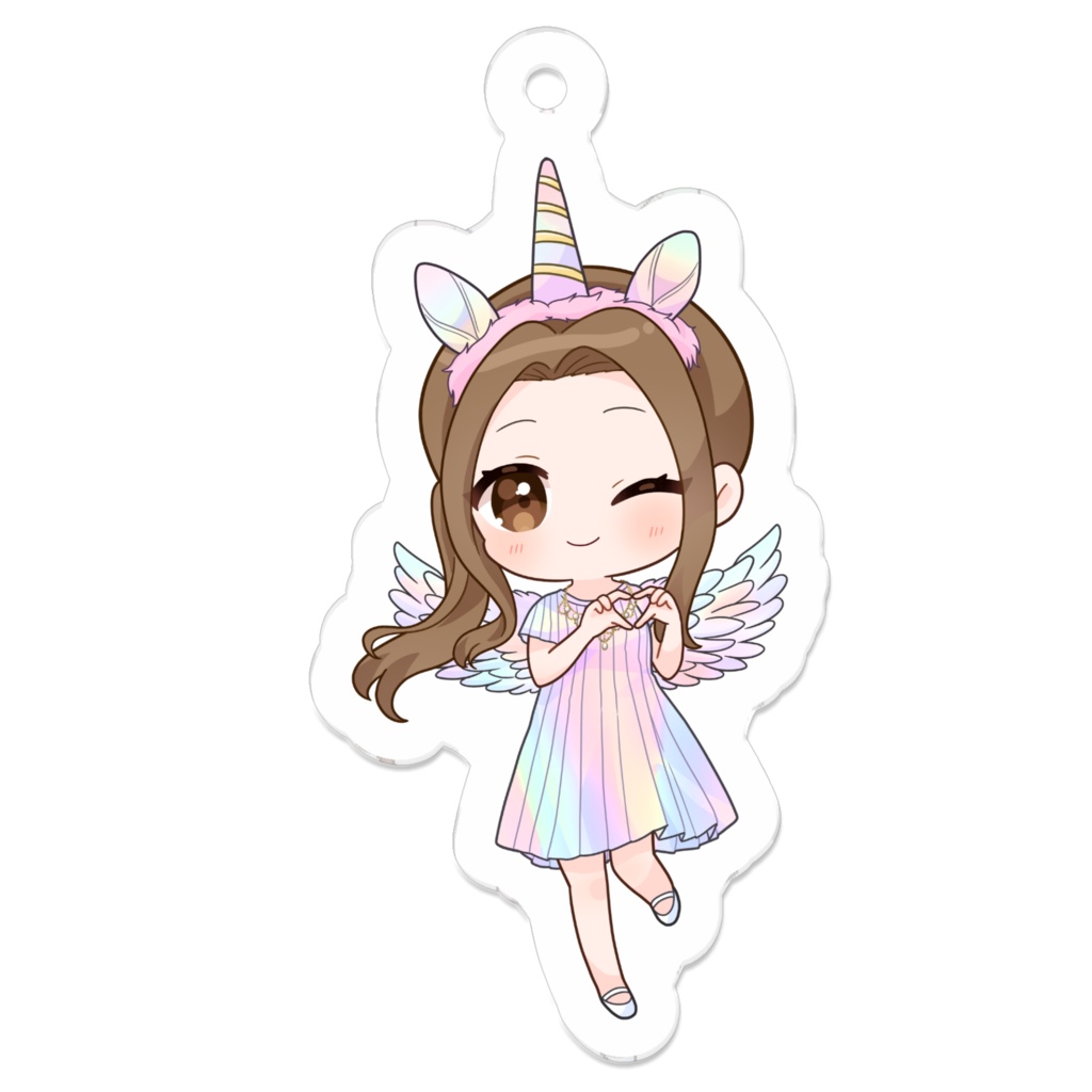ユニコーンまなぴ☆アクリルキーホルダー