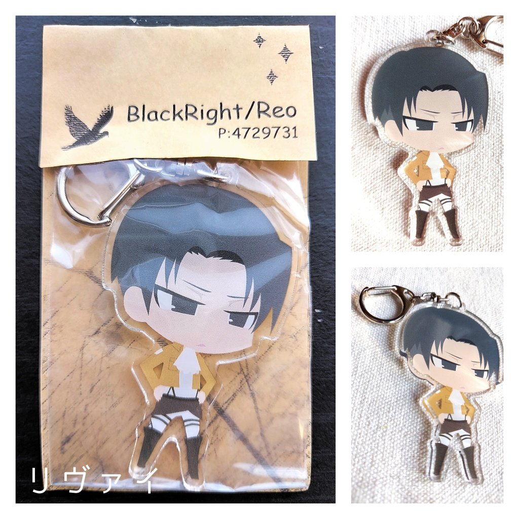 進撃の巨人 アクリルキーホルダー 【11種】