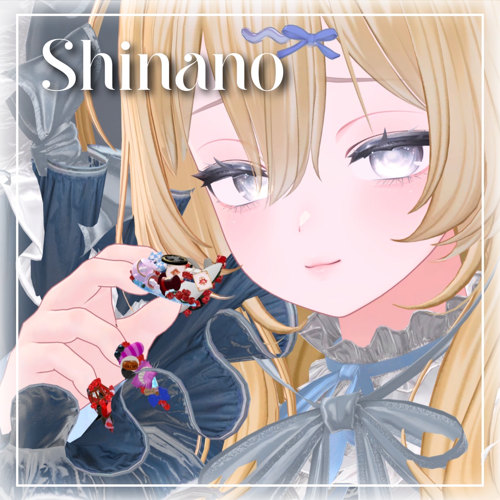 17アバター対応🐰 Re:Alice -Letter from Wonderland-⏱ 【MA対応ネイル】