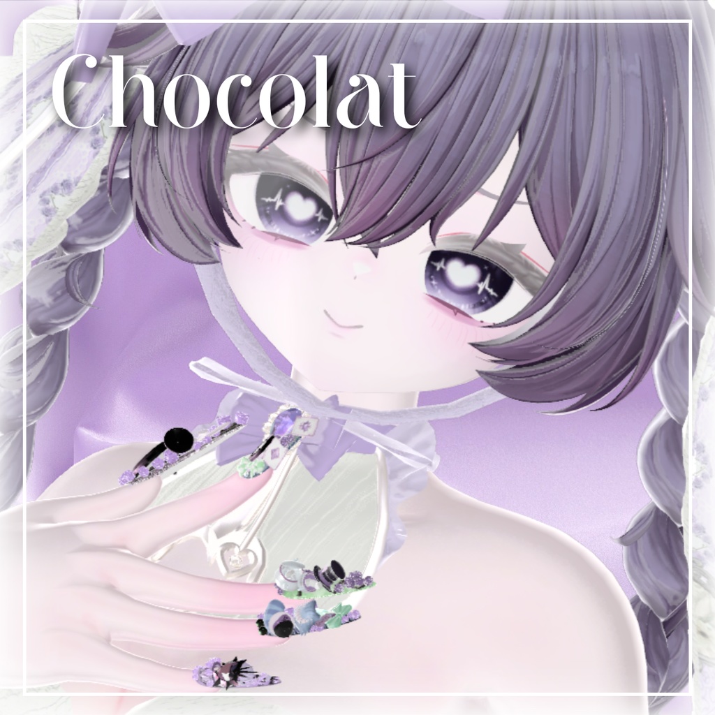 17アバター対応🐰 Re:Alice -Letter from Wonderland-⏱ 【MA対応ネイル】