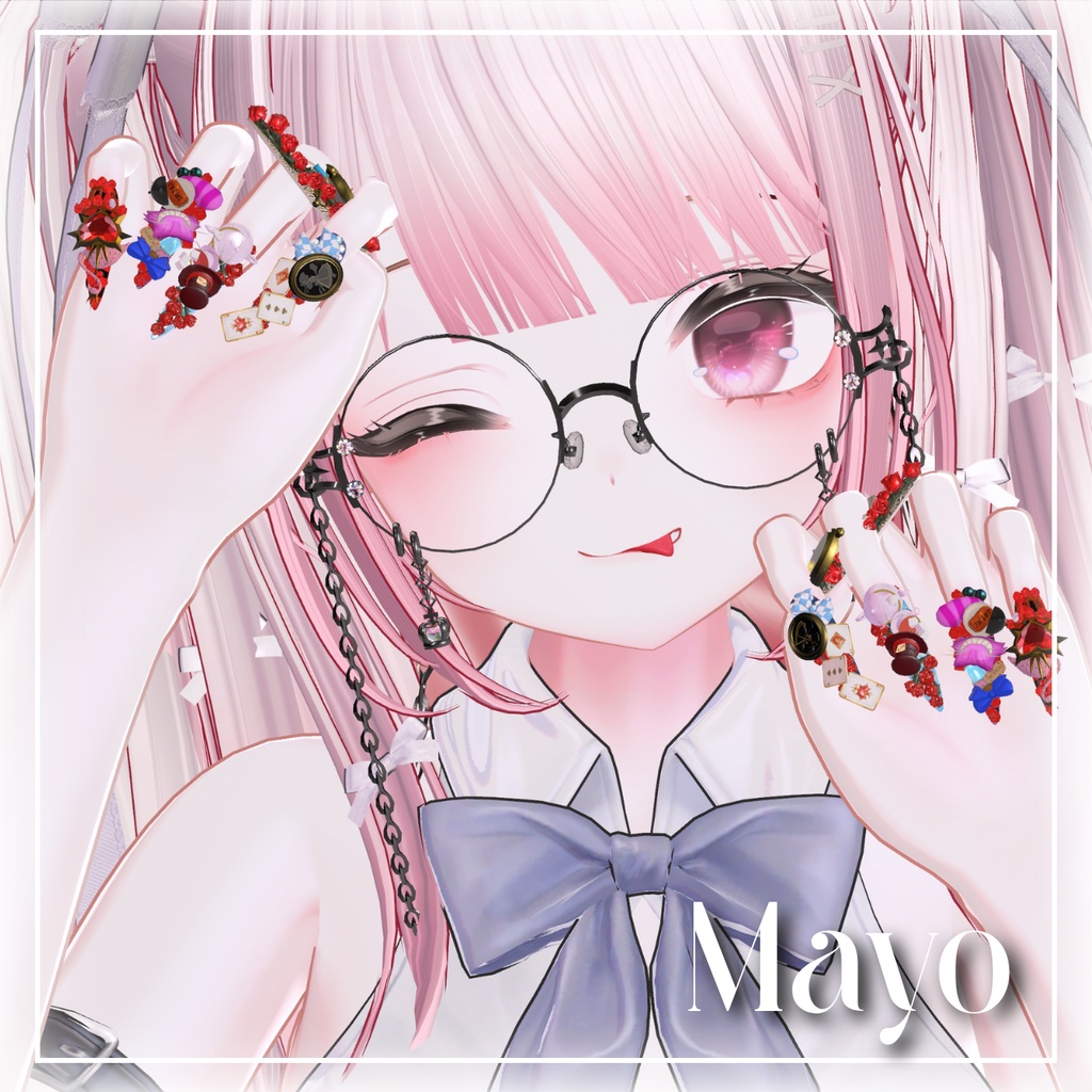 17アバター対応🐰 Re:Alice -Letter from Wonderland-⏱ 【MA対応ネイル】