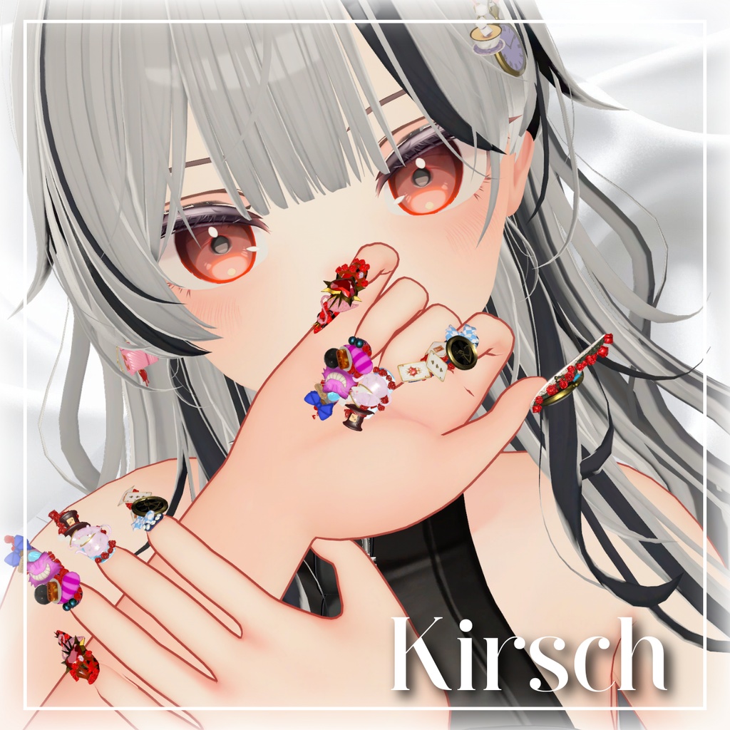 17アバター対応🐰 Re:Alice -Letter from Wonderland-⏱ 【MA対応ネイル】