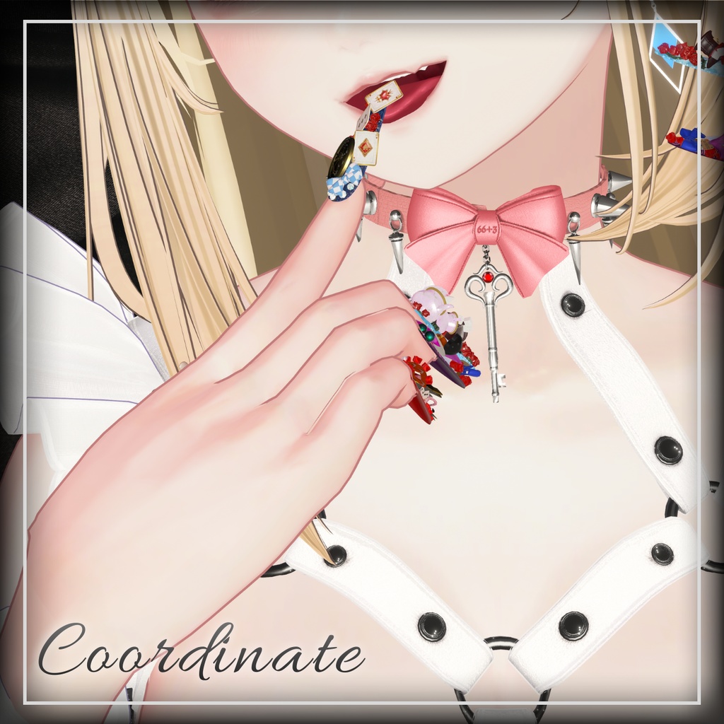 17アバター対応🎀 Re:Alice -Alexandra Ribbon- 【VRC想定】