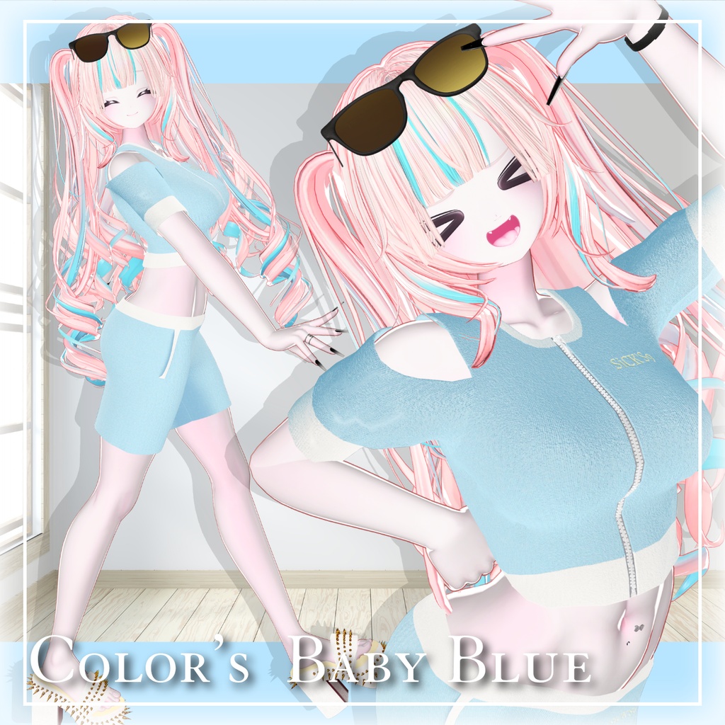 【11アバター対応】Off Mode -Stay Cute at Home-