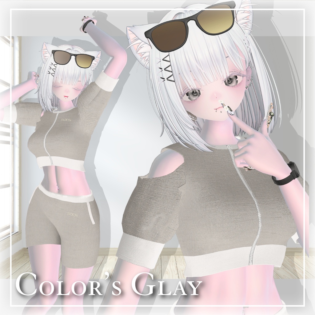 【11アバター対応】Off Mode -Stay Cute at Home-