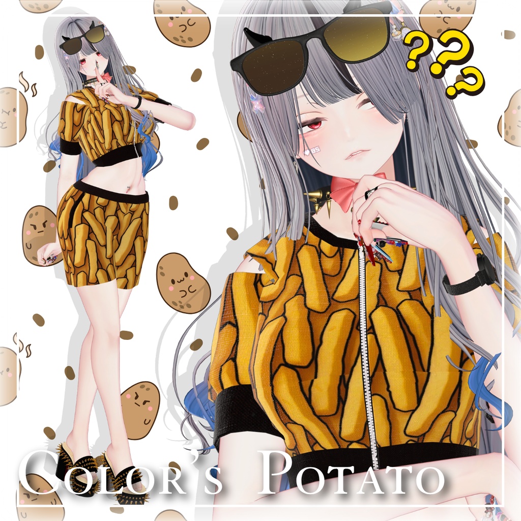 【11アバター対応】Off Mode -Stay Cute at Home-