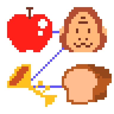 りんごりらっぱんパーカー