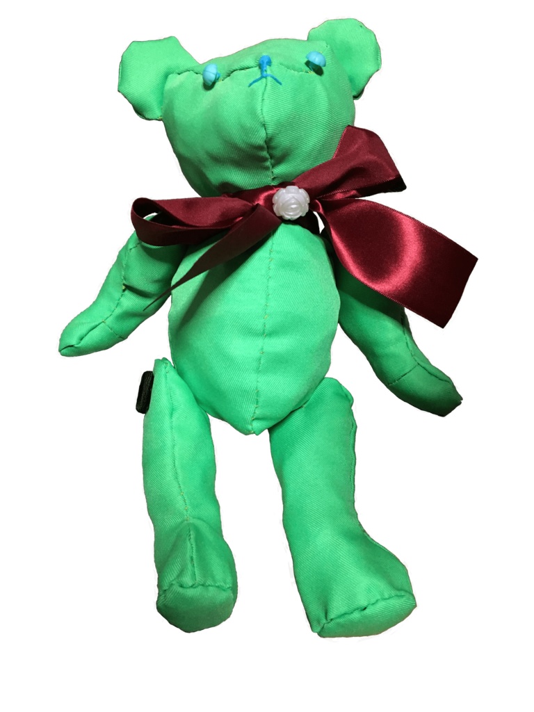 はじめて作ったテディベアのロングスリーブTシャツ