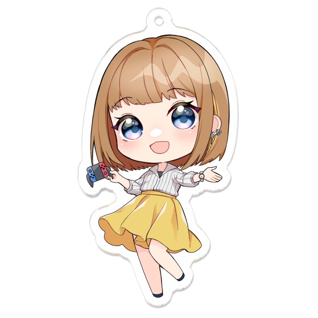 アクリルキーホルダーA