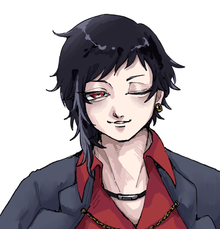 【無料立ち絵】うさんくさい男性
