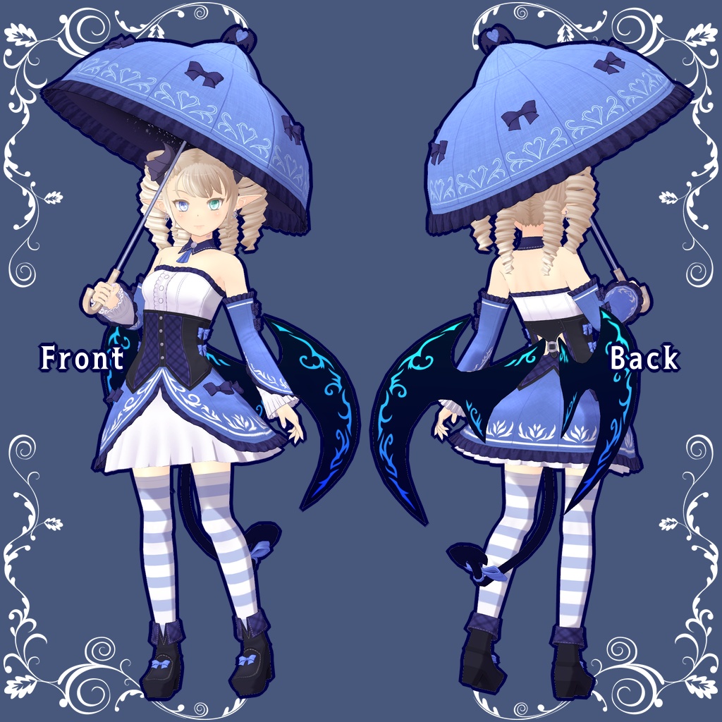 オリジナル3Dモデル「ラズロッテ」(Lazlotte)