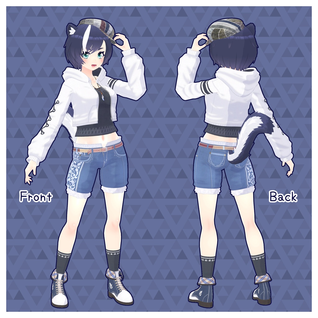 オリジナル3Dモデル「チオ -Thio-」