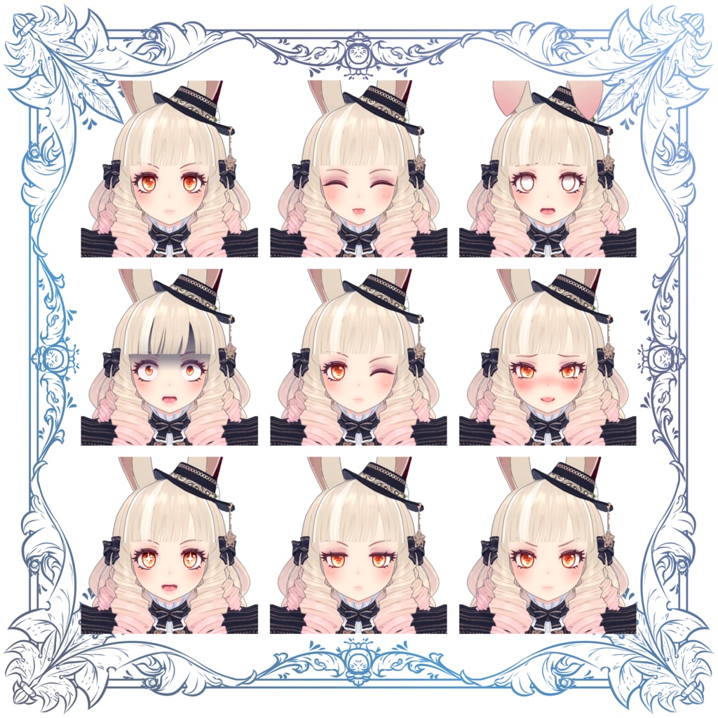 オリジナル3Dモデル「ロックローズ -Rockrose-」