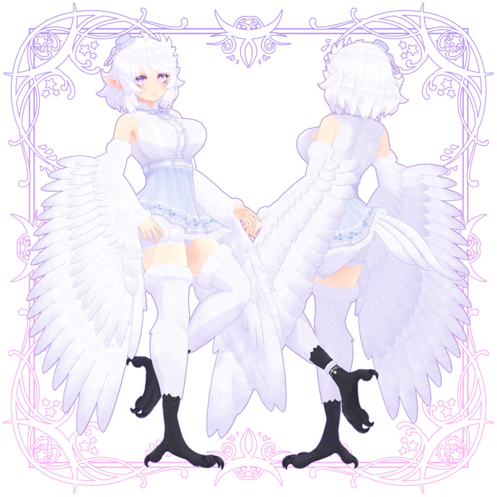 オリジナル3Dモデル「ココット -Cocotte-」