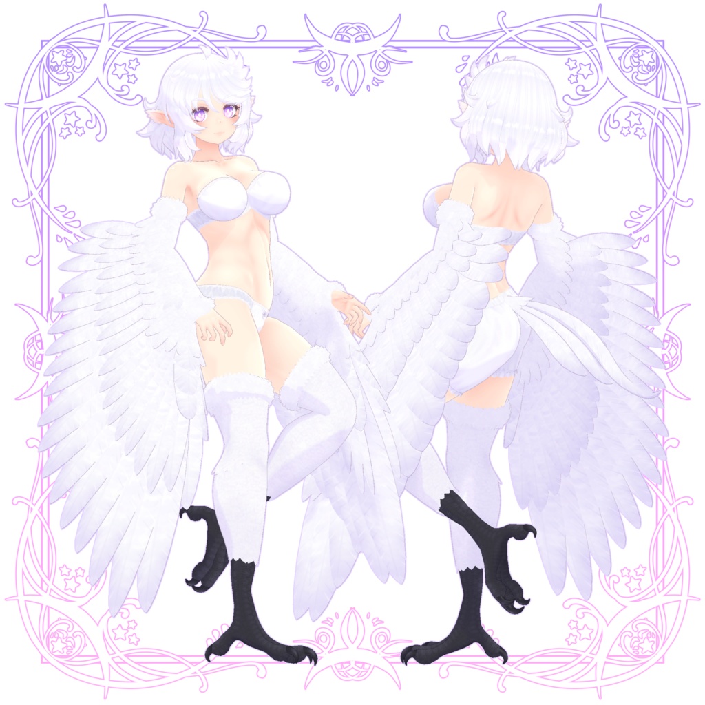 オリジナル3Dモデル「ココット -Cocotte-」