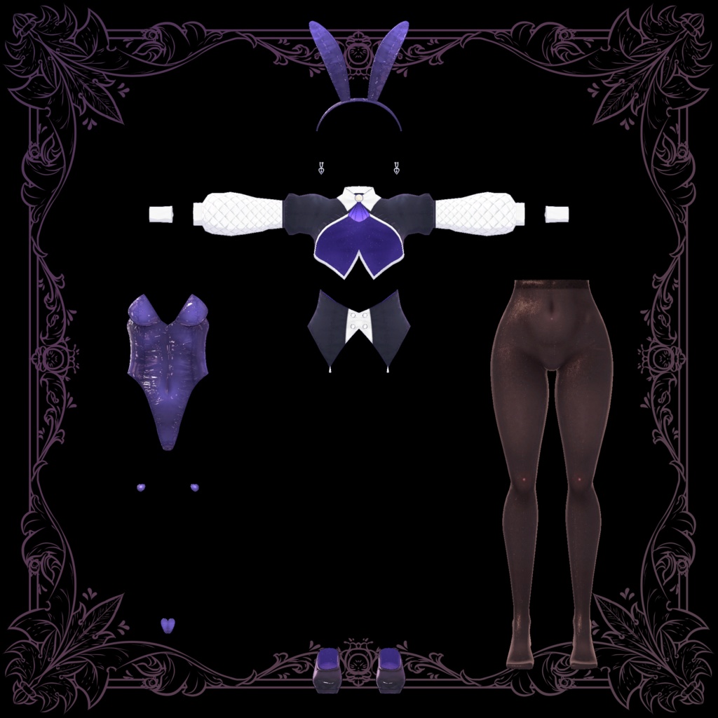 3D衣装「Fanatail Bunny」