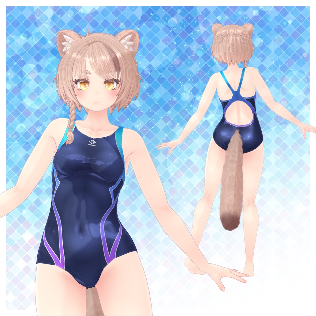 3D衣装「Fanatail Swimwear」